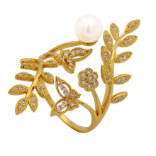 Trendy latest low price saudi arabia gold finger ring designs for girls